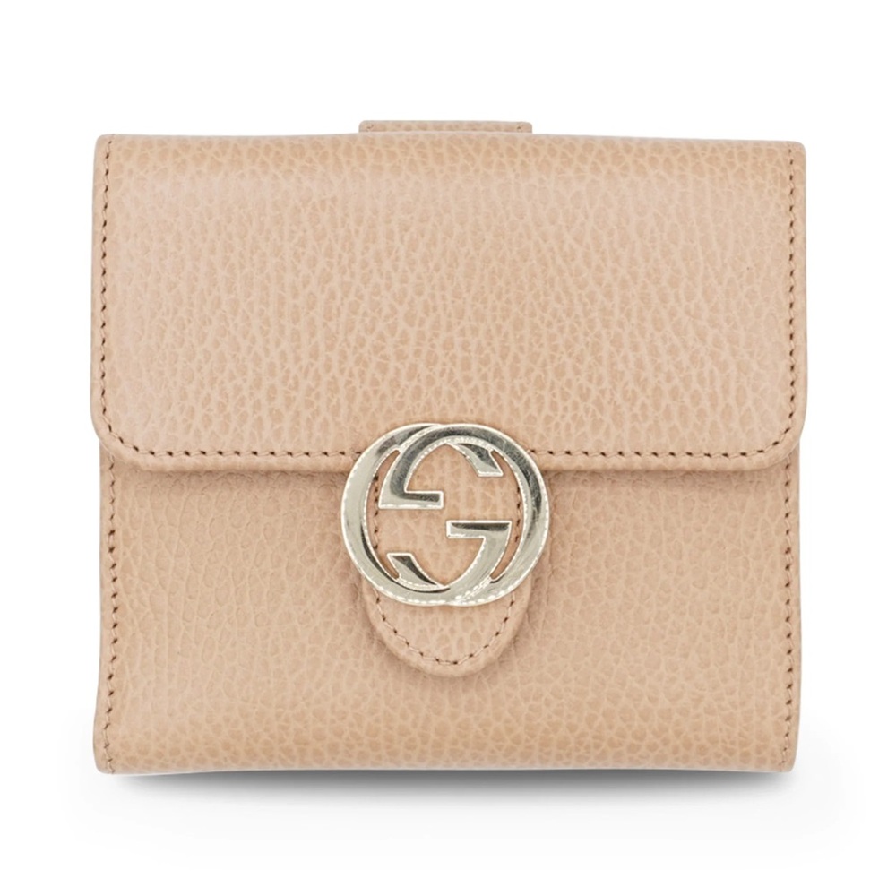 Gucci Interlocking G bifold leather wallet
